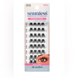 BNIB Underlash Extensions Modern Wing in Black - Pack of Cluster Lashes